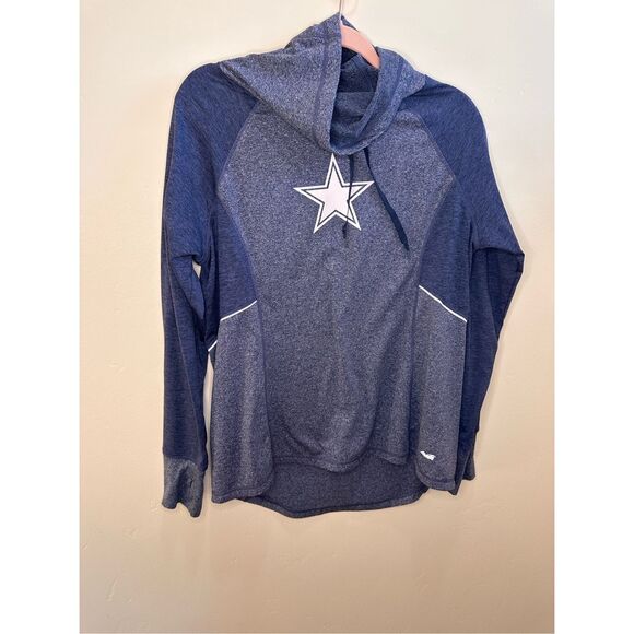 Avia Sweaters - Avia Dallas Cowboys Star Pull Over Athletic Long Sleeve Size Large